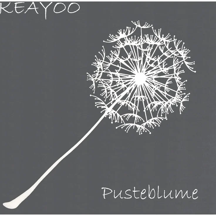 KEAYOO Bettwäsche 155x220 Baumwolle Pusteblume Grau Weiß Wendebettwäsche – Bild 7