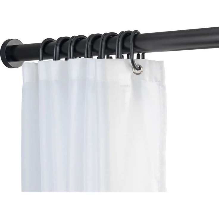 SCHÖNER WOHNEN-Kollektion Duschvorhangstange »Obleon«, Ø 28 mm, ausziehbar, ohne Bohren, geklemmt, Aluminium, Kunststoff, Teleskop-Duschschiene, ausziehbar – Bild 4