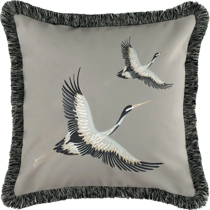 SCHÖNER WOHNEN-Kollektion Dekokissen Trail, mit aufwendiger Stickerei – Bild 5