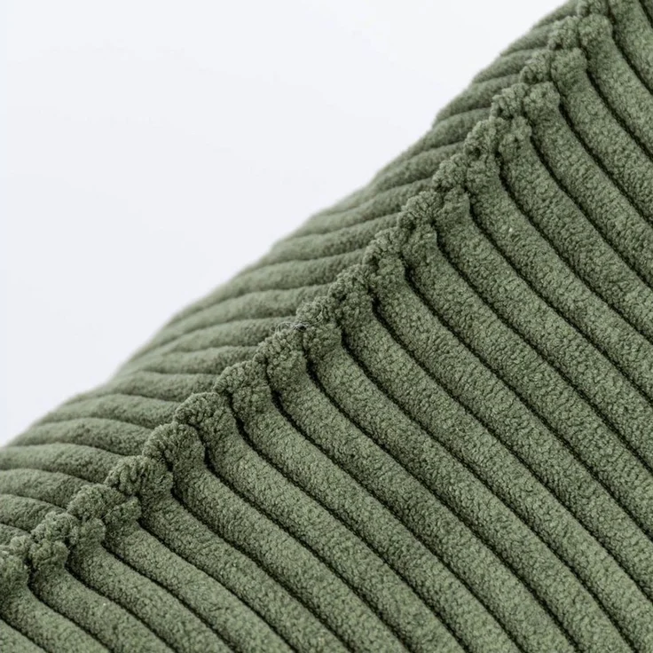 MAGMA Leseknochen INGA - ca. 42 x 22 cm Cord Look dunkelgrün – Bild 3