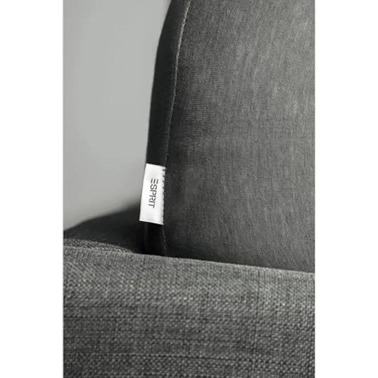 Esprit Spannbettlaken PREMIUM Spannbettlaken, 95% Baumwolle, 5% Elasthan, Gummizug: rundum, (2 Stück), 100 x 200 cm - 2er Set in Anthrazit – Bild 5