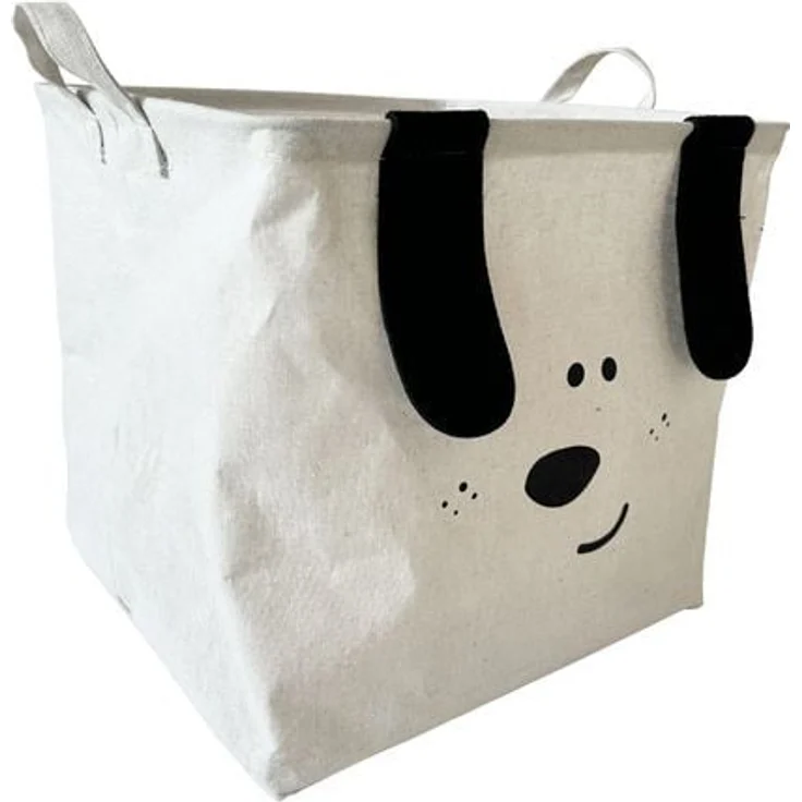 HTI-Living Aufbewahrungskorb Wau und Wuff aus Polyester für Kinderzimmer, 35 x 35 x 32 cm