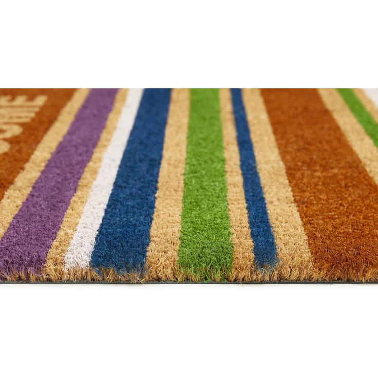 Fußmatte Kokos Welcome 40 x 60 cm Stripes – Bild 5