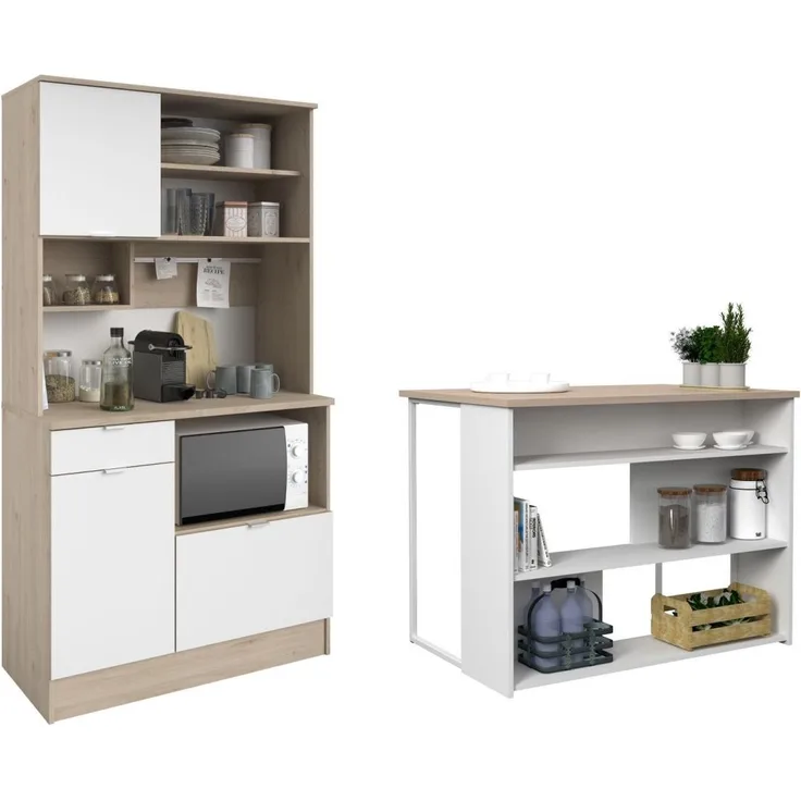 Parisot Buffet Set Socool 1, Küchenschrank, Mehrzweckschrank