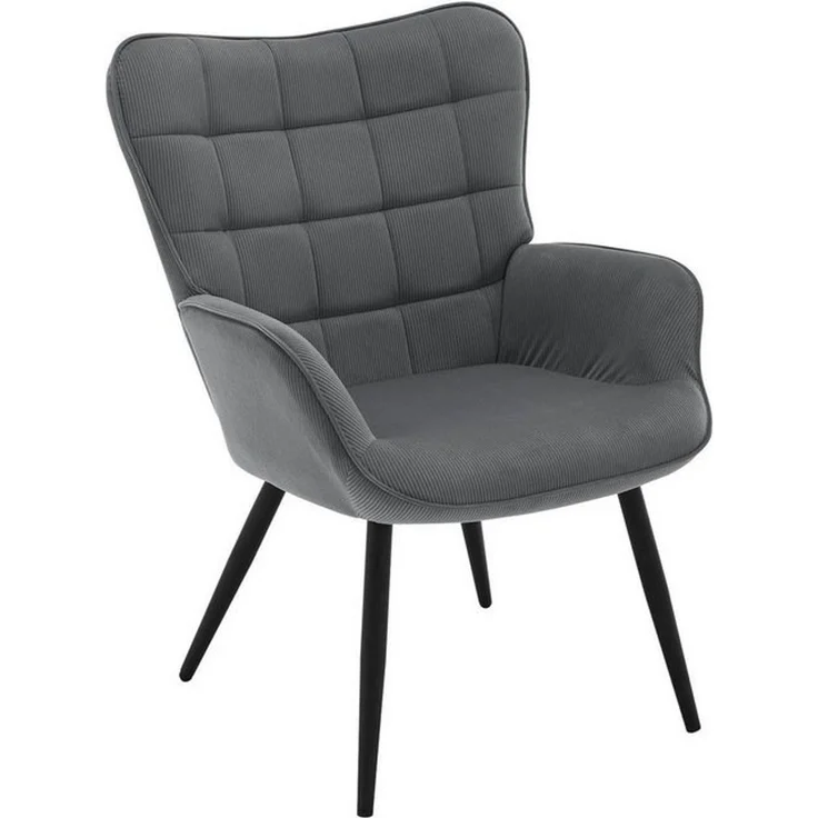 Woltu Relaxsessel (1-St), Ohrensessel Polstersessel mit Cordbezug – Bild 4