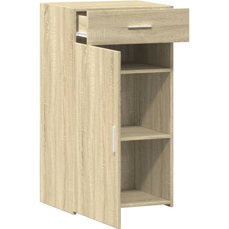 vidaXL Sideboard Sonoma-Eiche 50x42,5x93 cm Holzwerkstoff 846294 – Bild 8