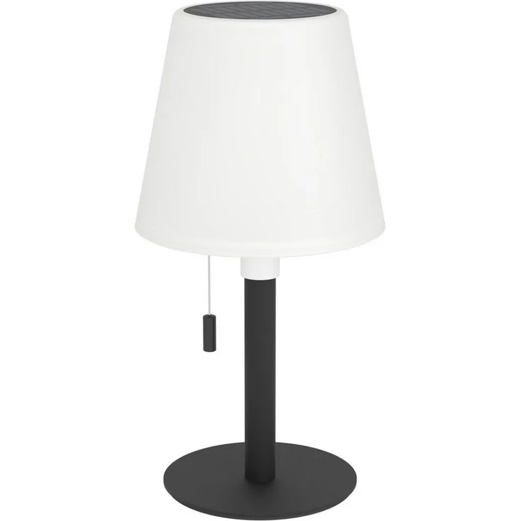 EGLO Tischleuchte MONTAPALMA Tischlampe - Stahl - SOLAR-LED - 2,2W - IP54, Dimmfunktion, Ein-/Ausschalter, Farbwechsel, RGB, USB-Anschluss mit Ladefunktion, mehrere Helligkeitsstufen, LED fest integriert, RGB, Warmweiß, Akku Tischleuchte, Außentischleu... – Bild 4