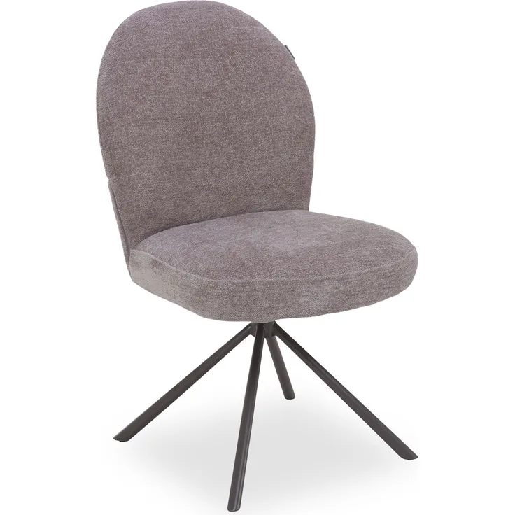 Polsterstuhl SANSIBAR FREDERIKSTAD LBH 66.50x51x91.50 cm braun Esszimmerstuhl Freischwinger Schwingstuhl