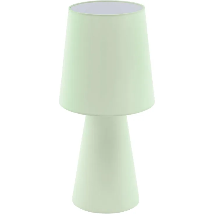 Eglo 97431 LED Tischleuchte CARPARA Pastell hellgrün Ø22cm H:47cm