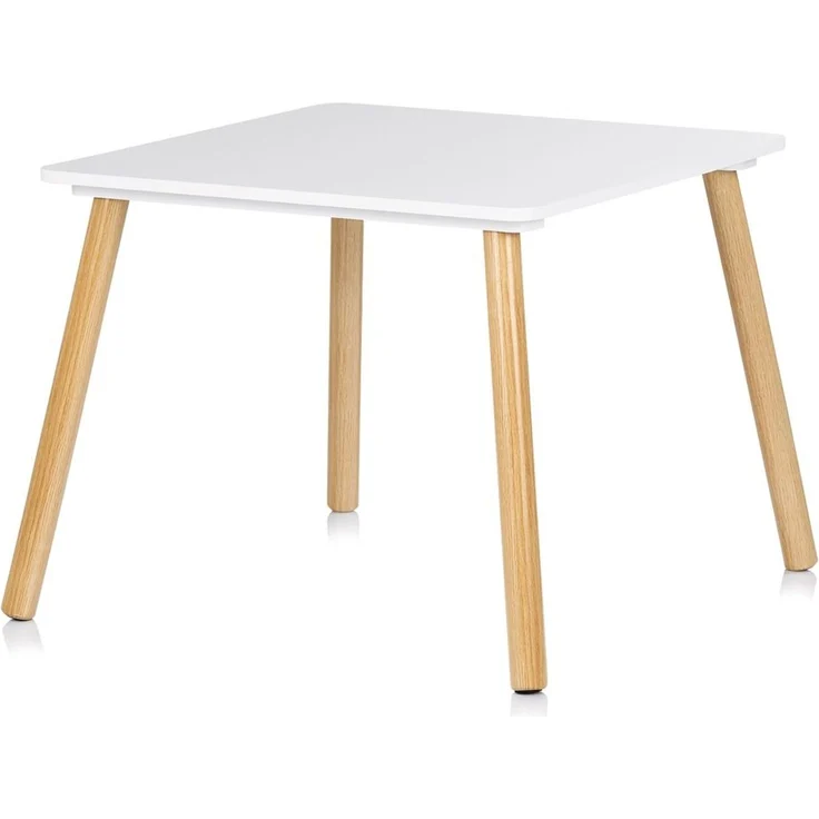 Chipolino Kinder Tischset Tiermotiv Tisch 2 Stühle, Holz, Sitzgruppe, ab 2 Jahre weiß grau – Bild 2