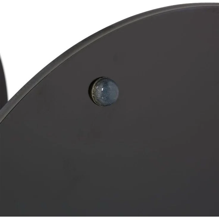 Schwarzer Beistelltisch aus Glas – Bild 8