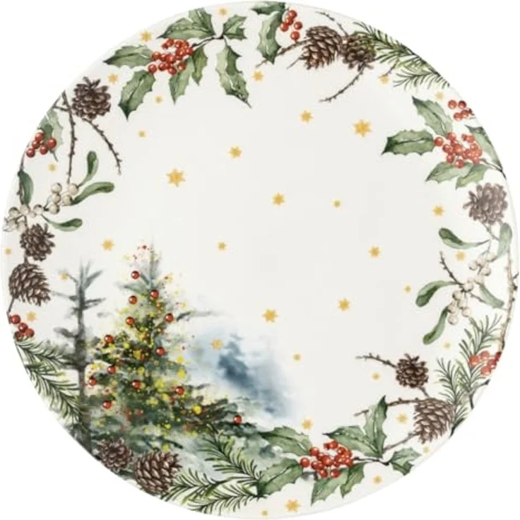 Hutschenreuther Plätzchenteller 28 cm Sammelserie 2023 Am Weihnachtsbaum.. – Bild 1