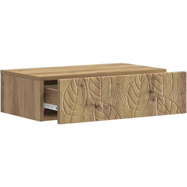 vidaXL Wandmontierter Beistelltisch 59 x 34,5 x 17 cm Holzwerkstoff 898834 – Bild 3