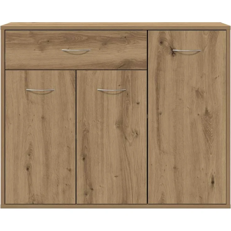 vidaXL Sideboard Artisan-Eiche 88x30x70 cm Holzwerkstoff 861141 – Bild 3