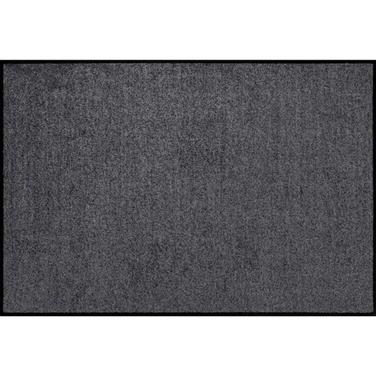 Salonloewe Fußmatte Fußmatte 40x60 Uni anthrazit, Eingangsmatte klein, Höhe: 400 mm