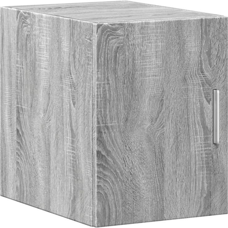 vidaXL Hochschrank Schmal Grau Sonoma 30x42,5x225 cm Holzwerkstoff 3281264 – Bild 5