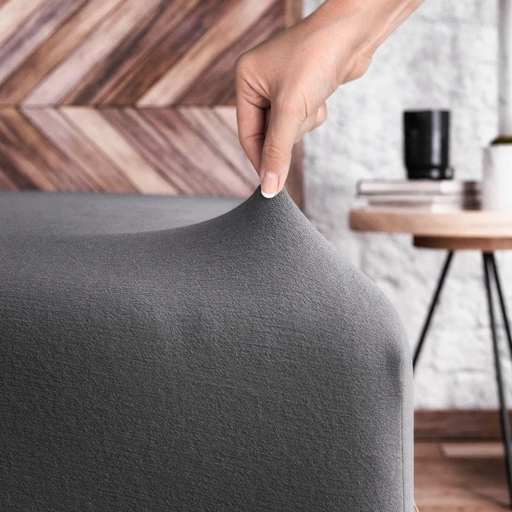 Wolkenfeld Spannbettlaken 100% Baumwolle - Superweiches Bettlaken für Matratzen von 5 bis 20cm, Gummizug: Starker & Flexibler Super-Stretch Gummizug für maximalen Halt, Rutschfest & Blickdicht - 90x200, 140x200, 160x200, 180x200 200x200 – Bild 2