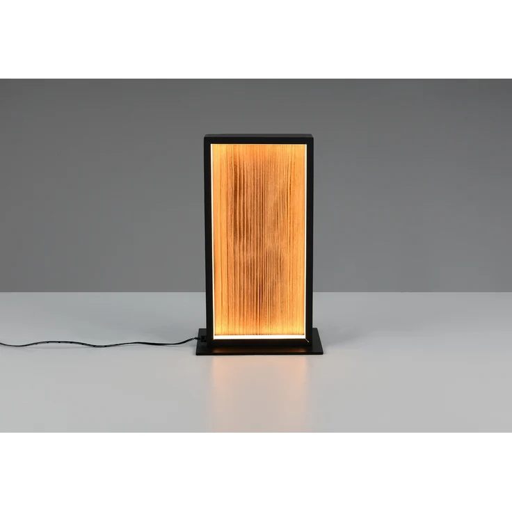 LED Tischleuchte KALEA aus Naturholz dimmbar, Höhe 30cm – Bild 6