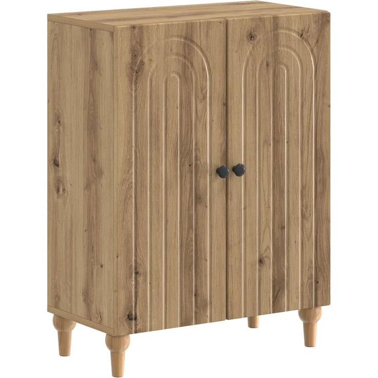 vidaXL 3-teiliges Badezimmer-Schranksystem ALKMAAR Artisan-Eiche 3417431 – Bild 3