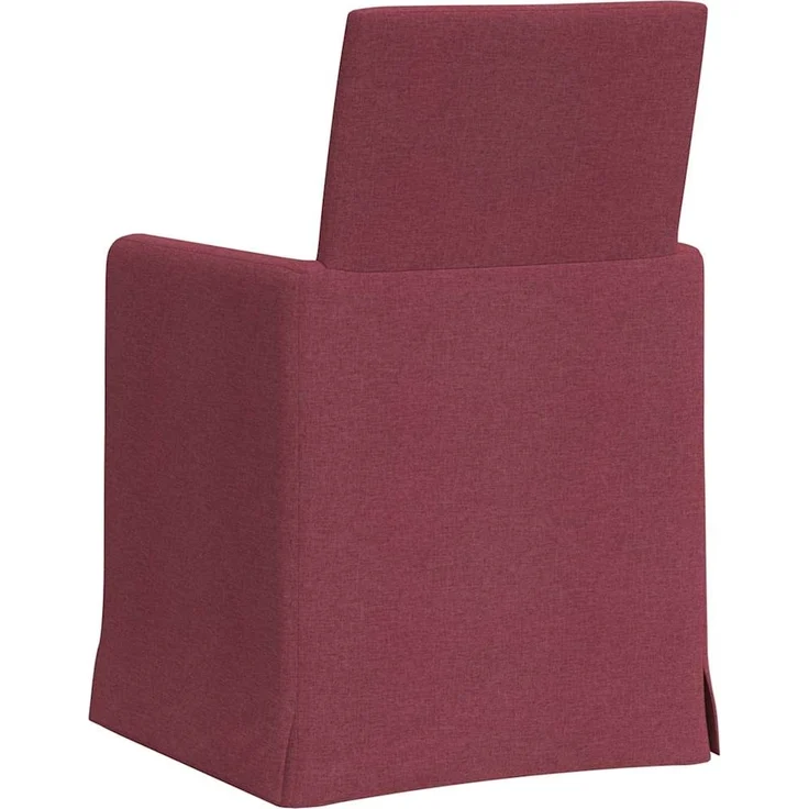 vidaXL Esszimmerstühle 2 pcs Weinrot 57 x 67 x 95 cm Stoff 42017906 – Bild 5