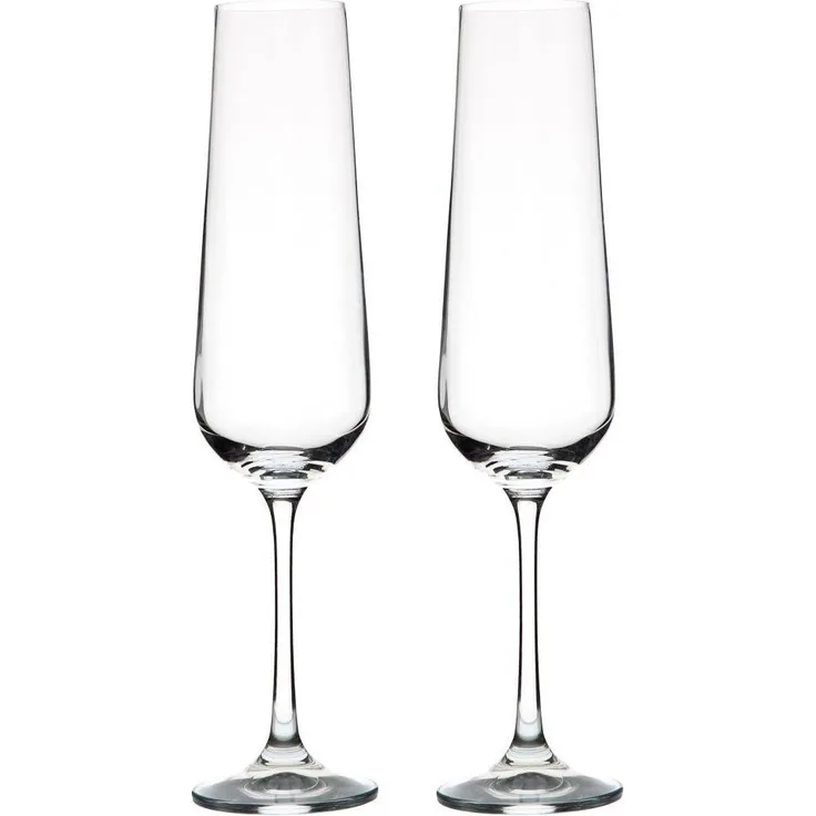 Bohemia Cristal 2er Set Sektgläser Champagnergläser Sektflöten Vanilla Season WANGI