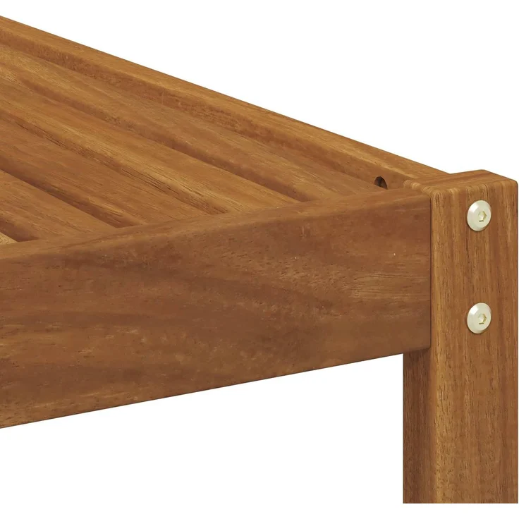 vidaXL Outdoor-Sofagarnitur 6 pcs Natur Massivholz Akazie 3367627 – Bild 7