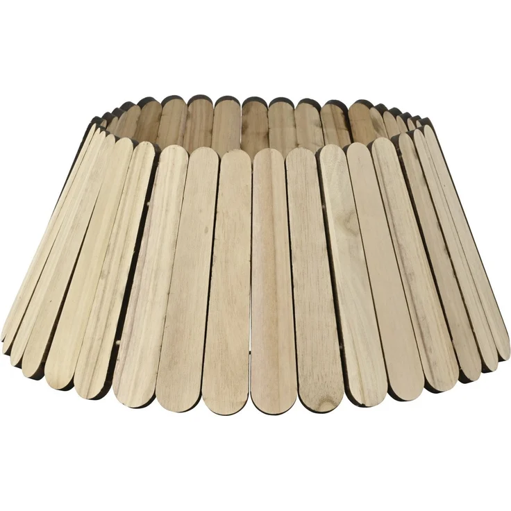 Everlands Baumring für Weihnachtsbaum Holz Ø 70 x 28 cm natur