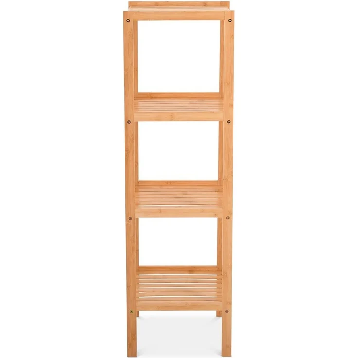Raburg Standregal Badregal, Bambus, Keda, 4 Böden, für Bad, Küche oder Wohnraum – Bild 3
