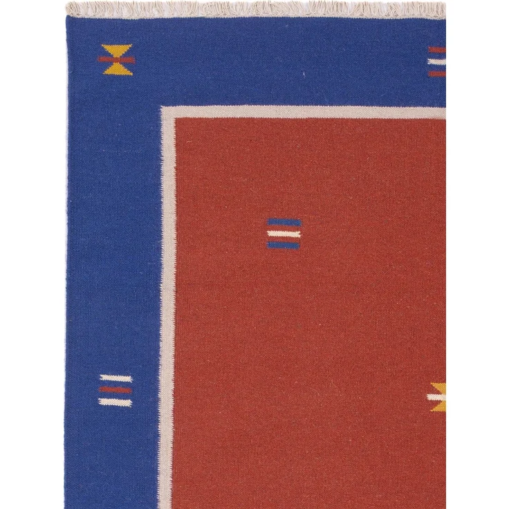 Kelim Teppich - Trendy - 240 x 170 cm - rost – Bild 3