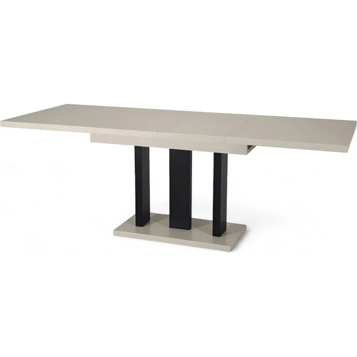 Endo-Moebel Esstisch Esstisch Appia ausziehbar 130 / 210cm Tischbeine Schwarz Matt – Bild 1