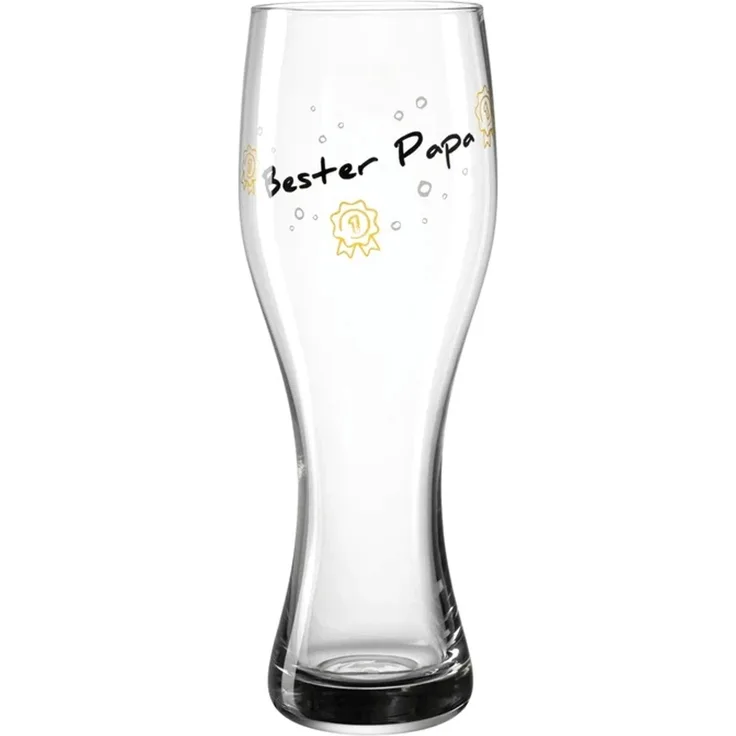 Leonardo PRESENTE Weizenbierglas 'Bester Papa' 500 ml - A