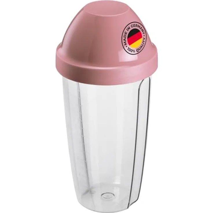 Westmark Mix- und Schüttelbecher Maxi 0,5 L rosa – Bild 2
