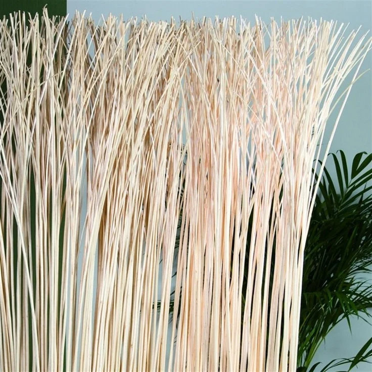 DESIGN DELIGHTS RAUMTEILER Nature |165x120 cm(HxB), geblichen | Wohlfühl Paravent aus Weidenzweigen, Raumtrenner, 3teilige Trennwand/Sichtschutz aus Weidenholz – Bild 2
