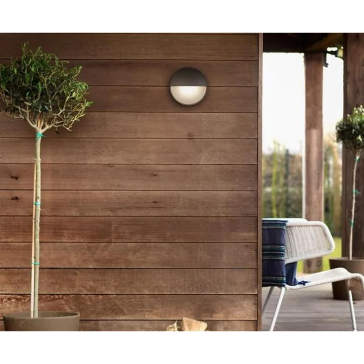 Philips myGarden LED Außenwandleuchte Capricorn Aluminium in Anthrazit