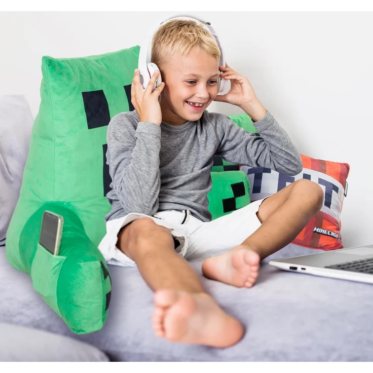 MINECRAFT - dekorative, kuschelweiche Dekokissen, Lesekissen, Zierkissen, buntes Design in verschiedenen Charaktere – Bild 6