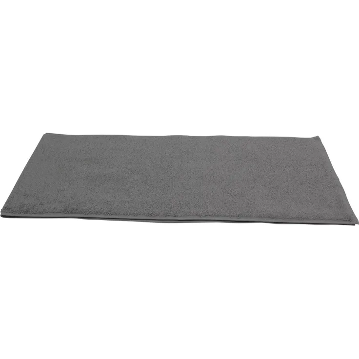 Sporthandtuch Fitness-Handtuch Baumwolle 30x145 cm grau