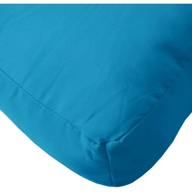 vidaXL Palettenkissen Hellblau 80x40x12 cm Stoff 360605 – Bild 6