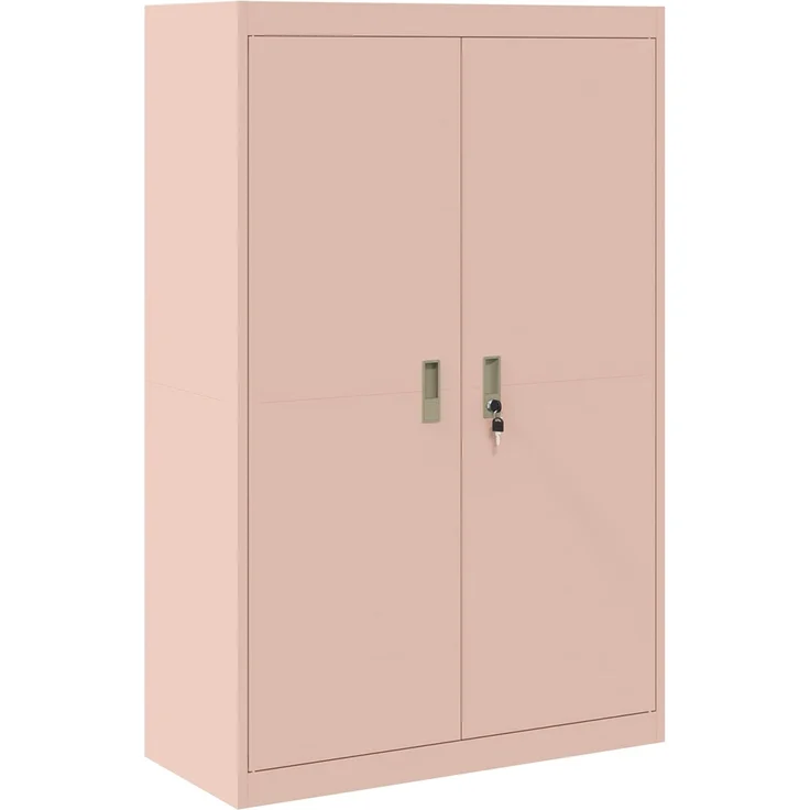 vidaXL Aufbewahrungsschrank 2 stk. Rosa 90 x 40 x 210 cm Stahl 3438724 – Bild 6