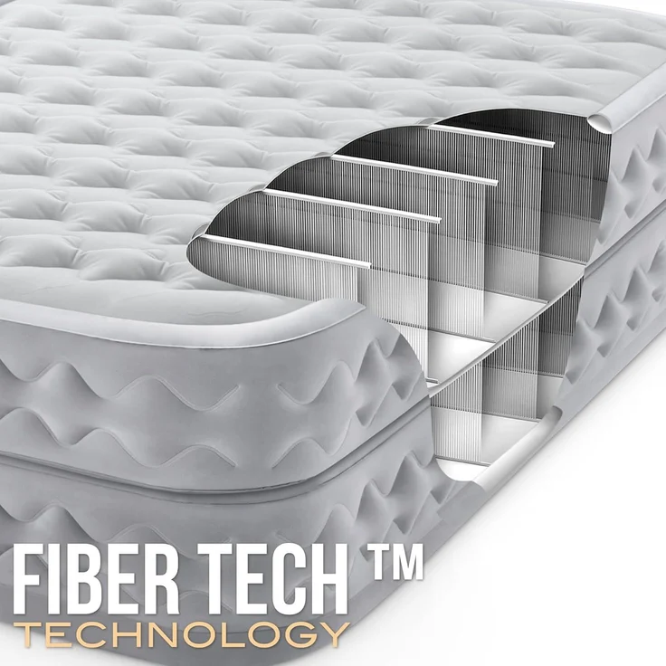 Intex Queen Supreme AIR-Flow AIRBED with Fiber-TECH BIP – Bild 7