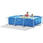 Intex 'Frame Swimming Pool Set Serie Family I', blau, 220 x 150 x 60 cm, rechteckig