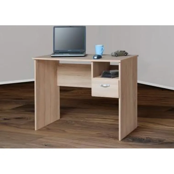 SchülerschreibtischComputertischPC-Tisch sonoma eiche - sonoma Eiche