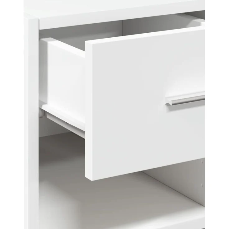 vidaXL Sideboard Weiß 30x42,5x93 cm Holzwerkstoff 846306 – Bild 8