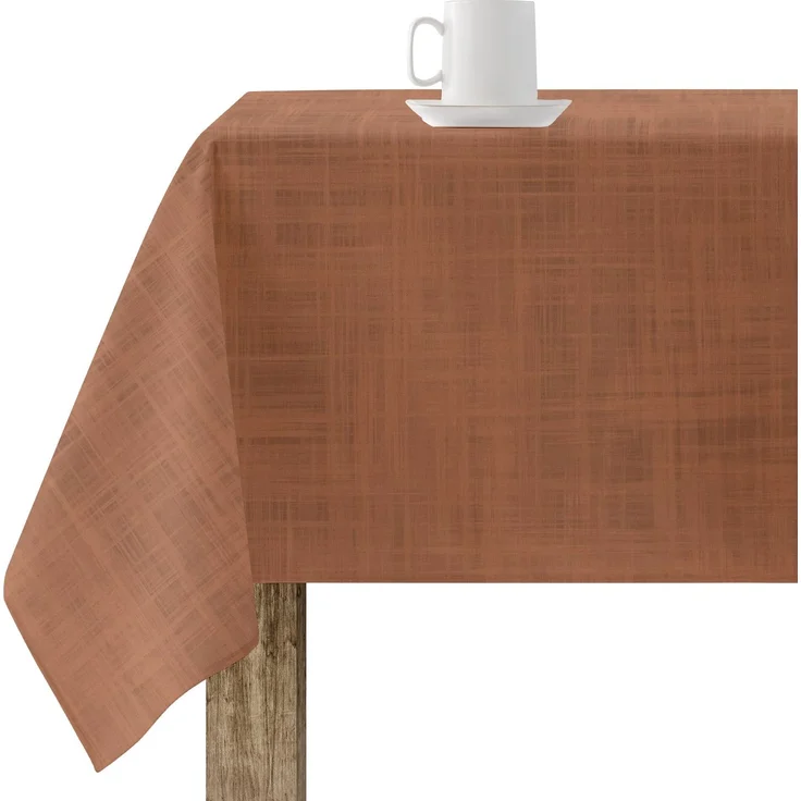 BELUM | Tischdecke, 200x140 cm, harzbeschichtet, schmutzabweisend, Modell 0120-92, Tischdecke ohne Wachstuch, Tischdecke ohne Steifigkeit, Baumwolle