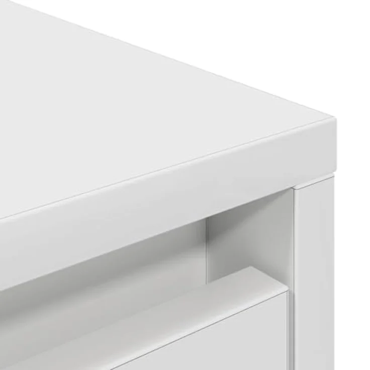 vidaXL Highboard Weiß 29,5x34x119,5 cm Holzwerkstoff 861652 – Bild 6