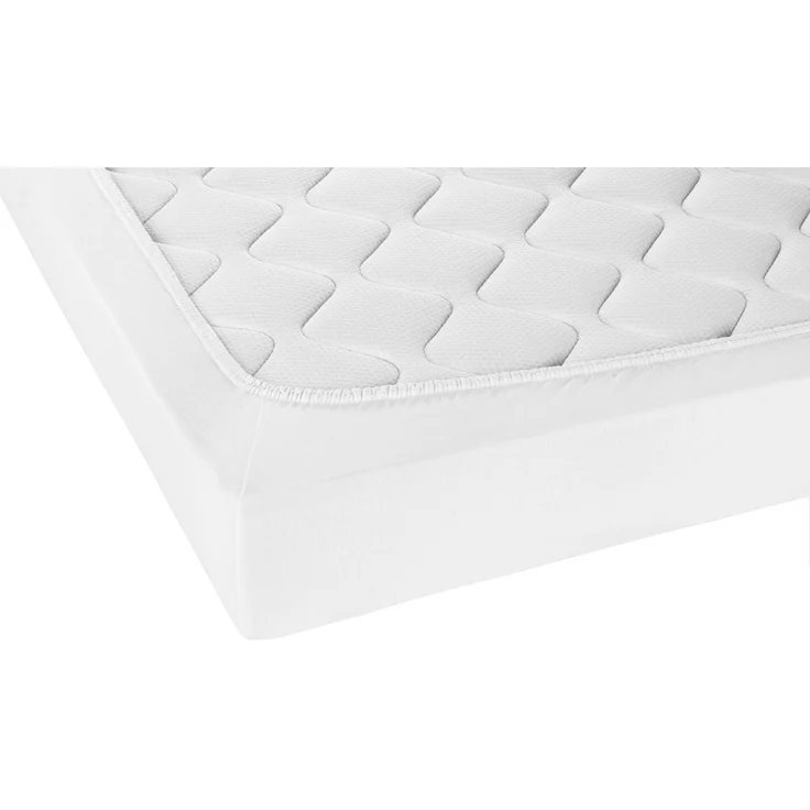 biberna Jersey-Elastic-Topper-Spannbetttuch 0077641, weiß, 1x 180x200 cm - 200x220 cm – Bild 2