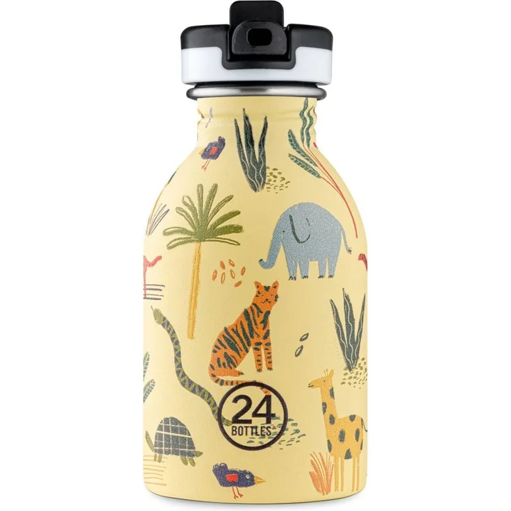 24 Bottles Trinkflasche Kids Urban Bottle Jungle Friends 250ml