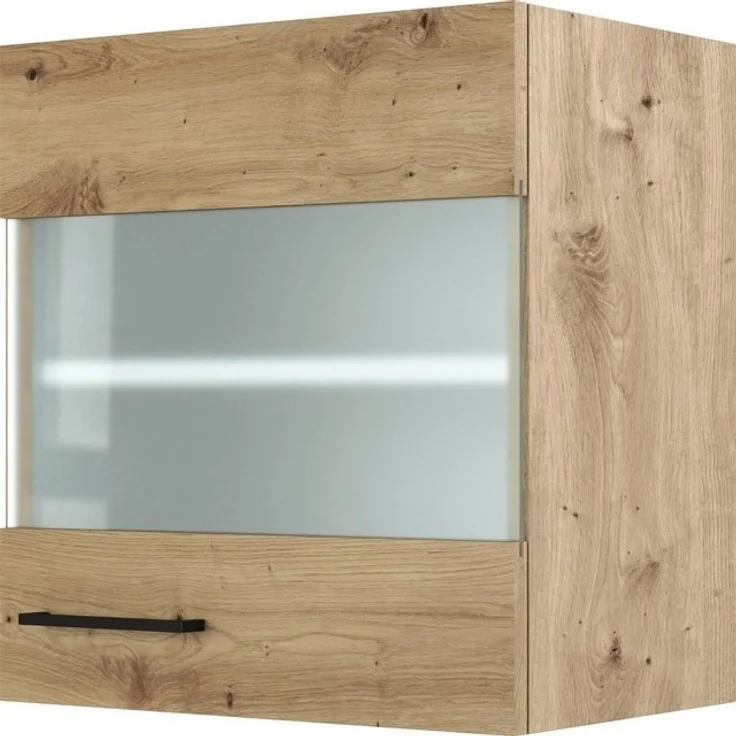Flex-Well Glashängeschrank Cara (1-St) (B x H x T) 50 x 54,8 x 32 cm, mit Stollenglastür – Bild 3