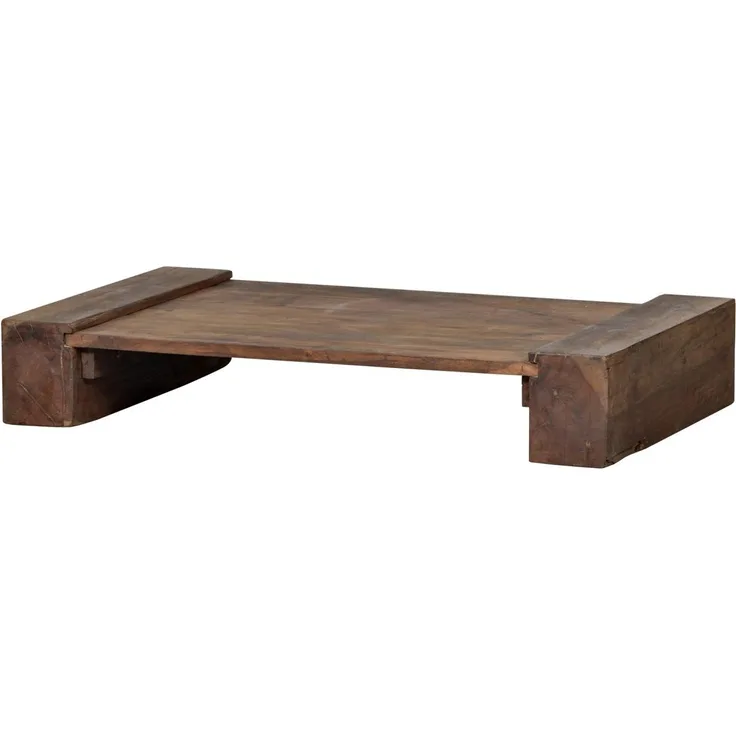 Couchtisch Cuno aus Mangoholz, Dunkelbraun