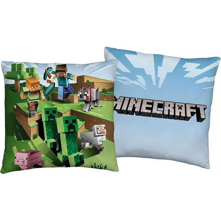 Minecraft Kuschelkissen 40 x 40 cm aus Polyester – Bild 1
