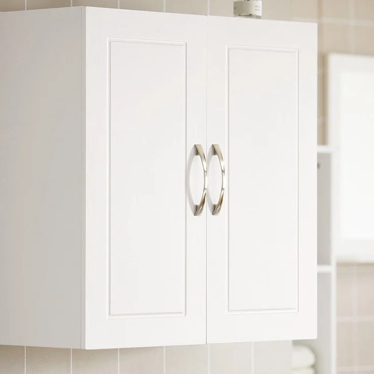 SoBuy FRG231-W Hängeschrank, MDF, Lackiert, Weiß, 60 x 60 x 30 cm – Bild 5
